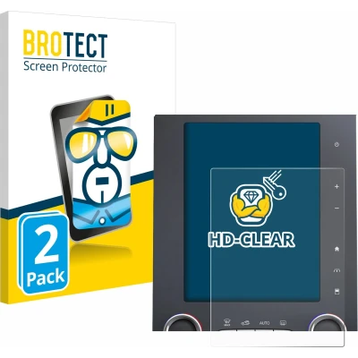 Afbeelding van BROTECT Screenprotector voor Renault Megane GT R Link 2 8.7&quot; Folie Beschermfolie transparant (2 Stuks)