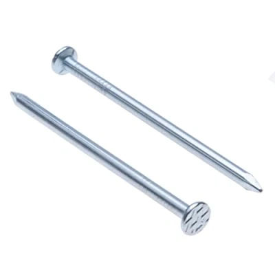 Afbeelding van Spijkers voor Hout Platte Ronde Kop (Pak van 100) Verzinkte nagel Gegalvaniseerd Heavy Duty DIY en Ambachten Home Decor Houtwerk Meubelgrootte: Lengte 50 mm Diameter 2.5