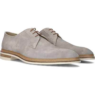 Afbeelding van Giorgio 85811 Nette schoenen Veterschoenen Heren Grijs Maat 45