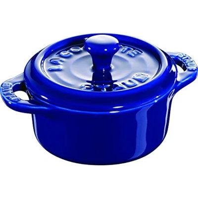 Afbeelding van Staub rond mini pannetje 0,2 l blauw