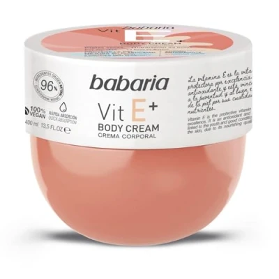 Afbeelding van Lichaamscrème Babaria Vitamin E 400 ml