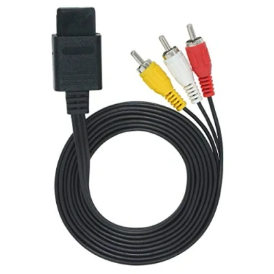 Afbeelding van OSTENT AV Audio Video A/V TV Kabelkabel voor Nintendo 64 N64 Gamecube NGC SNES SFC