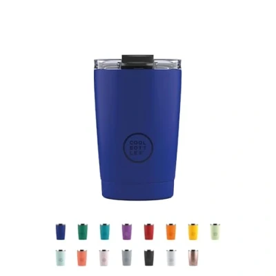 Afbeelding van Cool Bottles Thermosbeker 330 ml 5 uur warm, 10 koud BPA Vrij Vivid Blue