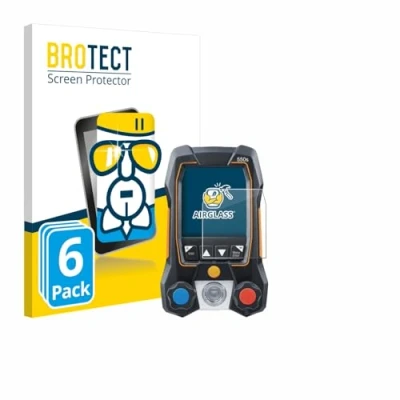 Afbeelding van BROTECT Glas Screen Protector voor Testo 550s (6 Stuks) Schermbeschermer [9H Hardheid, Beschermglas Folie niet Gehard Glas]