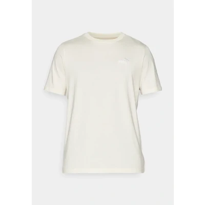 Afbeelding van Puma Small LOGO Tshirt basic, Heren, Maat: XL, Offwhite