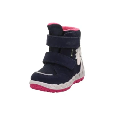 Afbeelding van Superfit Icebird Babyschoenen voor kinderen, Maat: 33, Blue/pink Leer en textiel