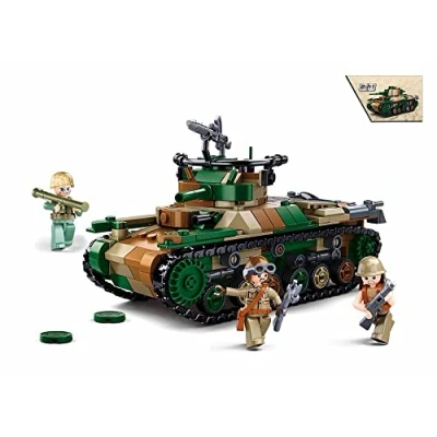 Afbeelding van Sluban Klembouwstenen M38 B1107 WWII Type 97 Medium Tank