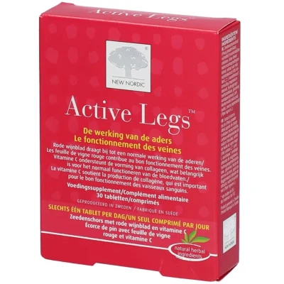 Afbeelding van New Nordic Active Legs 30 Tabletten