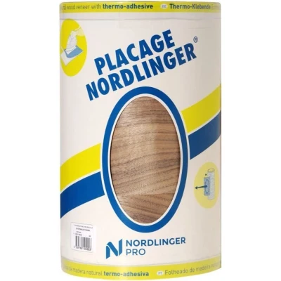 Afbeelding van Nordlinger Pro fineer, niet gelijmd, hout, notenboom, 25 cm x 2,5 ml