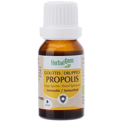 Afbeelding van Herbalgem Propolis Breed Spectrum Bio Fl Gutt 15ml