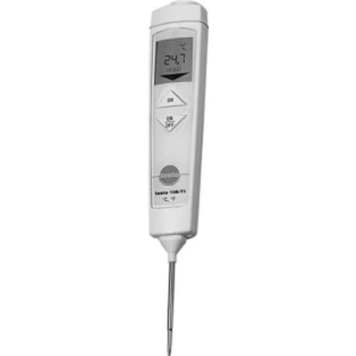 Afbeelding van Testo 0563 1063 106 levensmiddelenkern thermometer, inclusief TopSafe (waterdichte beschermhoes, IP67), bevestigingsclip, beschermkap en batterijen