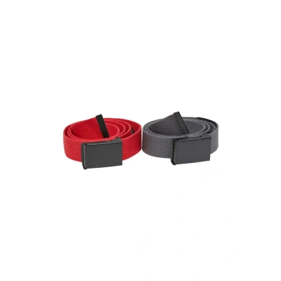 Afbeelding van Urban Classics 2PACK Riem, Maat: One Size, Cityred black magnet
