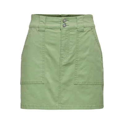 Afbeelding van ONLY Dames Onlbiana Hw Rok PNT Rok, groen, XS