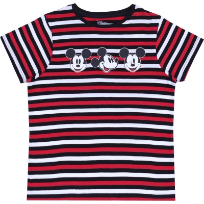Afbeelding van Zwarte gestreepte blouse Mickey Mouse DISNEY