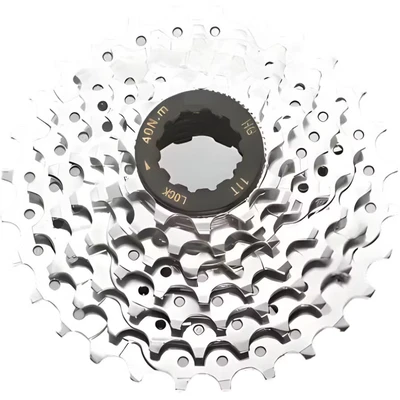 Afbeelding van Postmoderne E cassette 7 speed 11 28t zilver in doosje