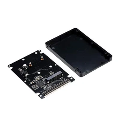 Afbeelding van Grborn mSATA naar 2,5&quot; 44PIN PATA/IDE SSD HDD PATA converter adapterbehuizing (meegeleverd)