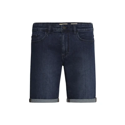 Afbeelding van Blend Bhjoel Jeansshort, Heren, Maat: Large, Denim darkblue