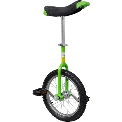 Afbeelding van Eenwieler verstelbaar (groen / 16 inch)