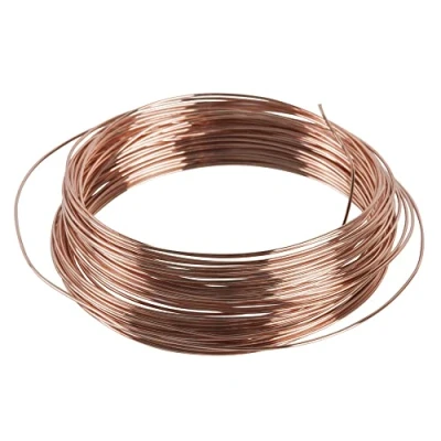 Afbeelding van Rayher 2401000 koperdraad, 0,60 mm ø, SB Btl. 10 m.