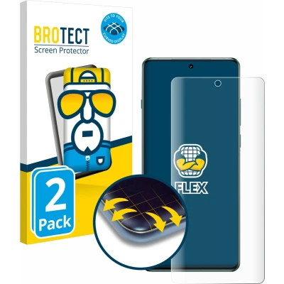 Afbeelding van BROTECT Screenprotector voor OnePlus 12 Folie Beschermfolie transparant volledig dekking (2 Stuks)