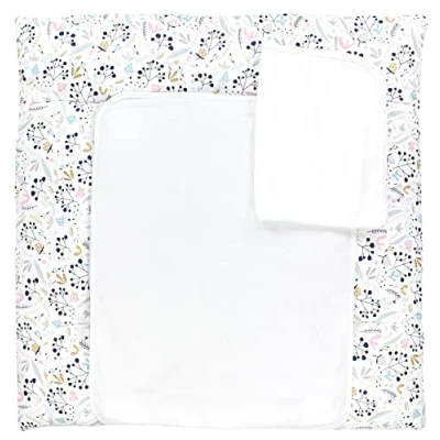Afbeelding van TupTam Baby Aankleedkussen incl. 2 Badstof Hoezen MAR02579, Lijsterbes, 75 x 85 cm
