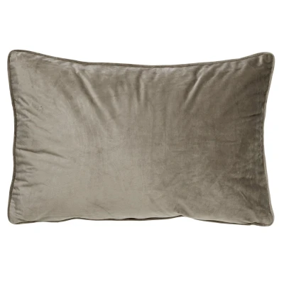 Afbeelding van Dutch Decor FINN Sierkussen velvet 40x60 cm Driftwood taupe