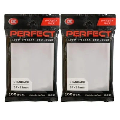 Afbeelding van KMC [SET van 2] Pochettes Card Barrier Perfect Size 100x2 Soft Sleeves
