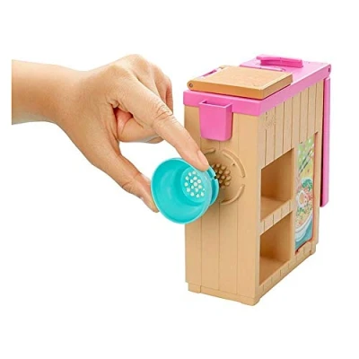 Afbeelding van Mattel Noodle Bar Speelset en pop