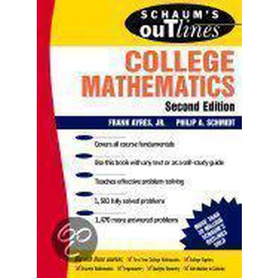 Afbeelding van Schaum&#039;s Outline of College Mathematics