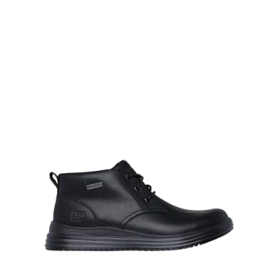 Afbeelding van Skechers Sport Proven Conklin Veterboots, Heren, Maat: 41, Schwarz Leer