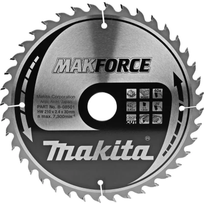 Afbeelding van Makita B 08501 Zaagb hout 210x30x2,4 40T 20g 210x30x1,6mm
