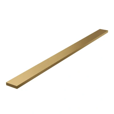 Afbeelding van Brauer Douchegootrooster multifuncioneel 100x6cm RVS geborsteld goud