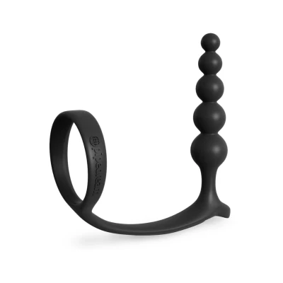 Afbeelding van Cockring met Anaal Beads