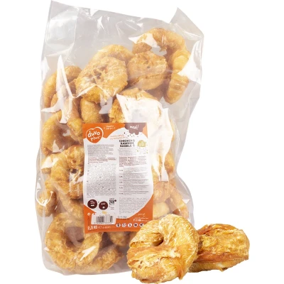 Afbeelding van Meat! kip &amp; runderhuid bagels small 2500g ± 45st