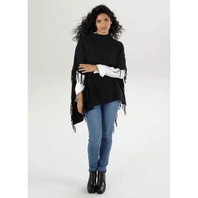 Afbeelding van Aniston SELECTED Gebreide poncho