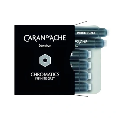 Afbeelding van Caran d&#039;Ache Vulpenvullingen Infinite Grey Gratis graveren