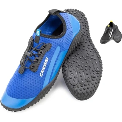 Afbeelding van Cressi Sonar Shoes Unisex Adult Waterschoen Microperforated Fabric, Blauw/Lichtblauw, 9/9.5 UK (44 EU)