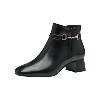 Afbeelding van Tamaris Enkelkaarsjes, Dames, Maat: 40, Black Schoenen
