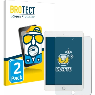 Afbeelding van BROTECT (2 Stuks) Antireflecterende Beschermfolie voor Apple iPad Mini 5 2019 (5. Gen.) Anti Glare Screen Protector, Mat, Ontspiegelend