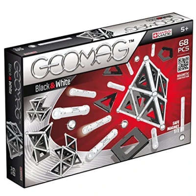 Afbeelding van Geomag black &amp; white 68 delige set