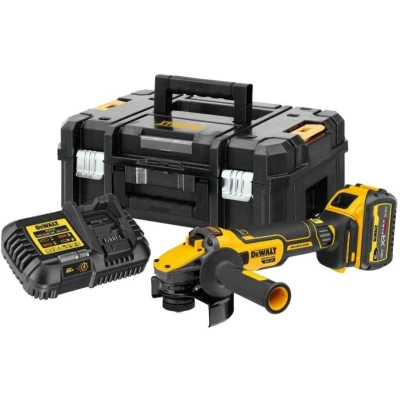 Afbeelding van DeWalt DCG409T1 Haakse Slijper XR FlexVolt Advantage 6,0Ah Li Ion 125mm Set QW