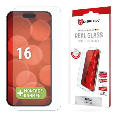 Afbeelding van Screenprotector Apple iPhone 16 Pro: Displex Real Privacy Glass FC