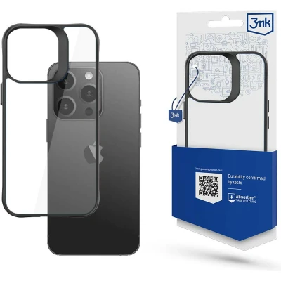 Afbeelding van Apple iPhone 15 Pro Max 3mk Satin Armor Case+
