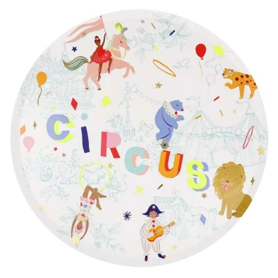 Afbeelding van meri borden circus large 8st