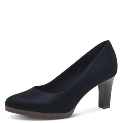 Afbeelding van Tamaris Dames 1 22433 41 pumps, Navy Pearl 37 EU, Pearl, EU