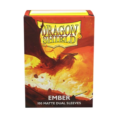 Afbeelding van Dragon Shield Sleeves Dual Matte Ember (100 stuks)