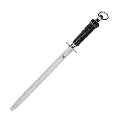 Afbeelding van MITSUMOTO SAKARI 40 cm Roestvrij Staal Slijpstaaf, Japanse High Carbon Messenslijper, Professionele Keukenstaal Slijpsteen (ABS Handvat En Krachtige Magneet)