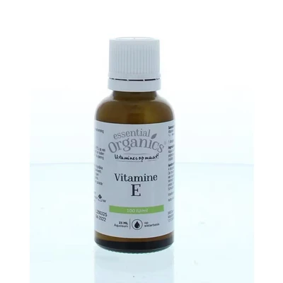Afbeelding van Essential Organics Organ Vitamine E 100 IU/ml 25 ml
