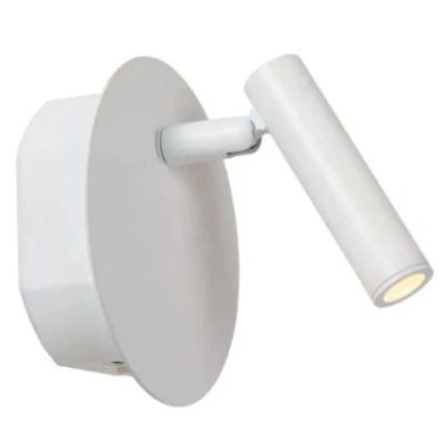 Afbeelding van Lucide JOLIJN Oplaadbare Bedlamp Accu/Batterij 10,2 cm LED 1x2W 3000K Magnetisch Wit
