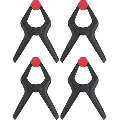 Afbeelding van TOOLCRAFT 1611470 4 stuks veerklemmen 40 mm 5 kg Spanbreedte (max.):40 mm Afmeting, lengte: 115 Afm. werkbereik:50